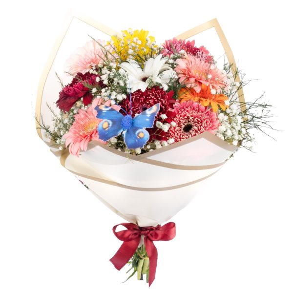 Renki Gerbera Buketi